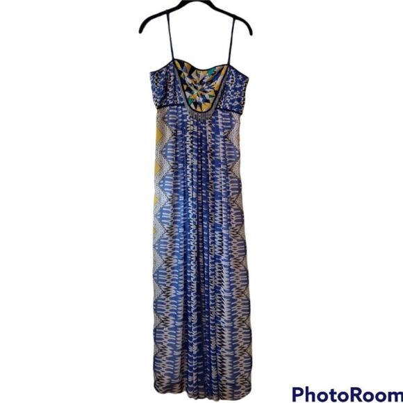 Ranna Gill Sunburst Maxi Dress Size XXS C17 - Picture 4 of 10